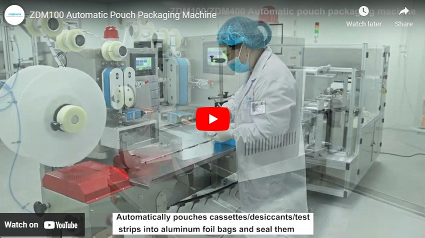 ZDM100 Automatic Pouch Packaging Machine